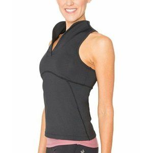 Cozy Orange Virgo Racerback Tank Small Black